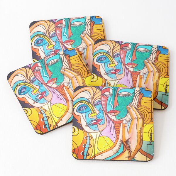 Item preview, abstract couple designed and sold by Artzoraya.