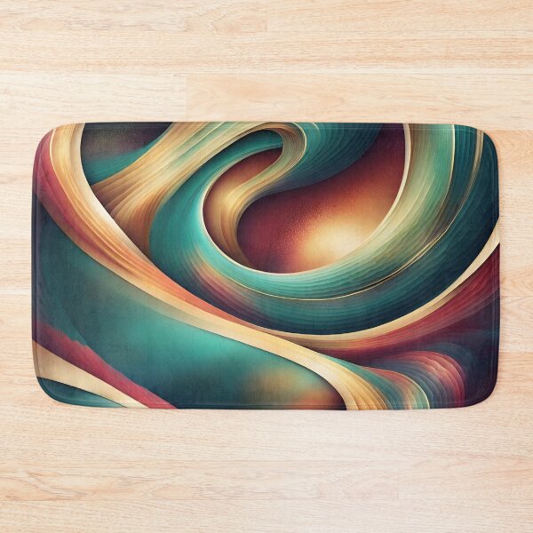 Item preview,  Multicolored abstract swirls designed and sold by studio468.