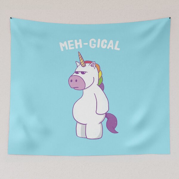Item preview, Meh-Gical Unicorn designed and sold by petestyles.