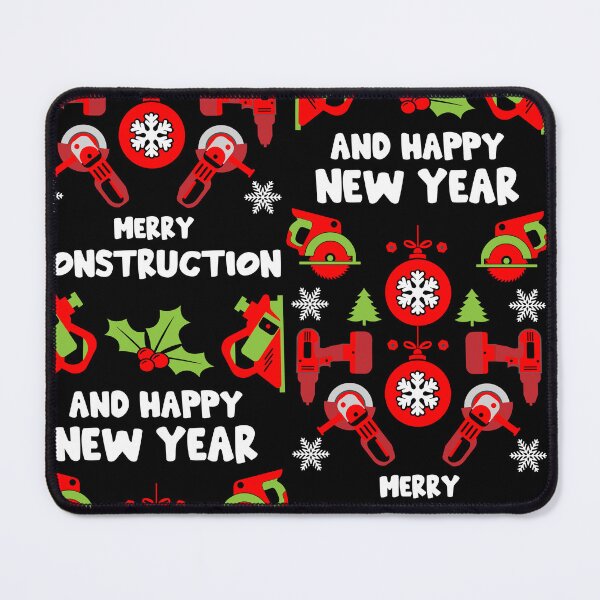 Item preview, Construction Ugly Xmas Sweatshirt designed and sold by happygiftideas.