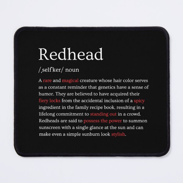 Item preview, Redhead Definition designed and sold by FrenchTouchOnly.