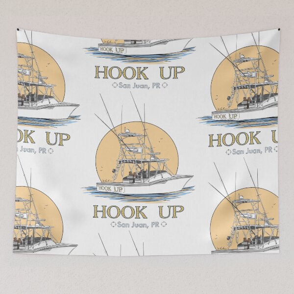 Item preview, Hook Up Puerto Rico Deep Sea Fishing  designed and sold by Michael Garber.