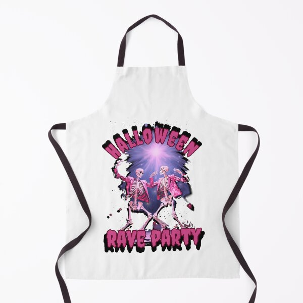 Item preview, Spooky Halloween Skeleton, Halloween Rave Party, Skeletons dancing White designed and sold by Moe-Hagag.