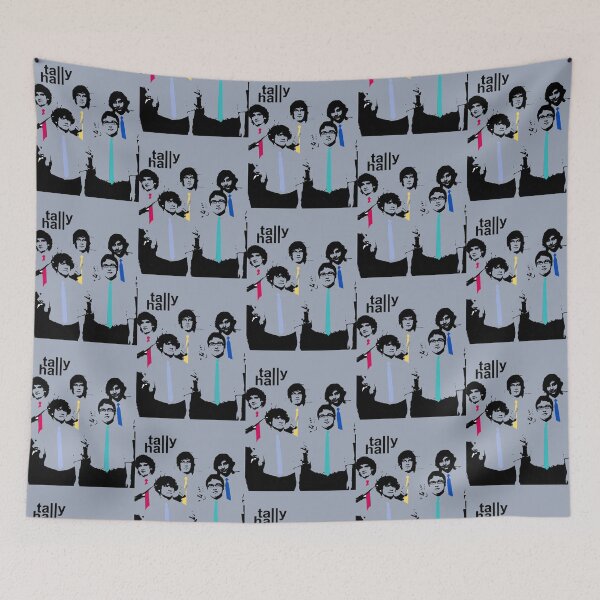 Item preview, tally hall Painting five people vintage designed and sold by lyncaudilli.