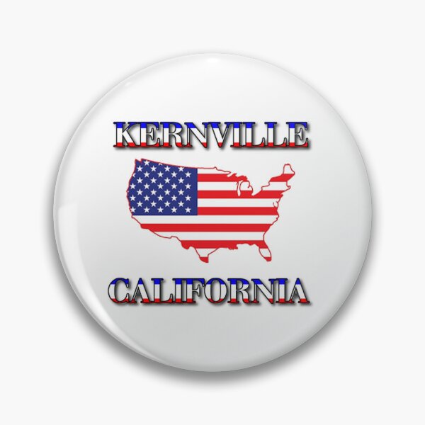 Item preview, KERNVILLE, CALIFORNIA US FLAG designed and sold by KrazyDazey.