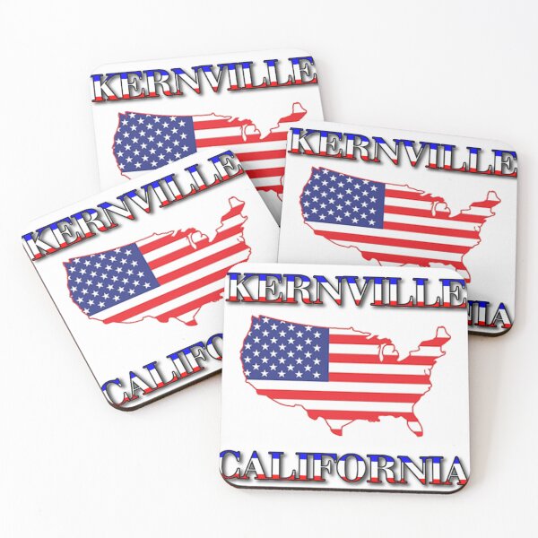 Item preview, KERNVILLE, CALIFORNIA US FLAG designed and sold by KrazyDazey.