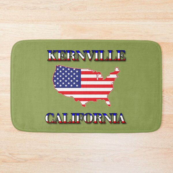 Item preview, KERNVILLE, CALIFORNIA US FLAG designed and sold by KrazyDazey.