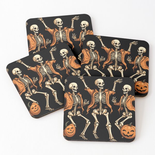 Item preview, Halloween Funny Skeletons Dancing designed and sold by PugD.