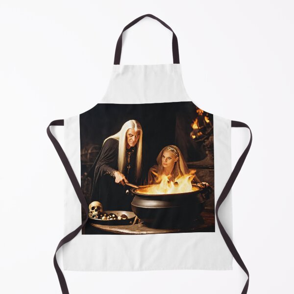Item preview, Witch and Warlock With Boiling Cauldron designed and sold by KoliBabb.