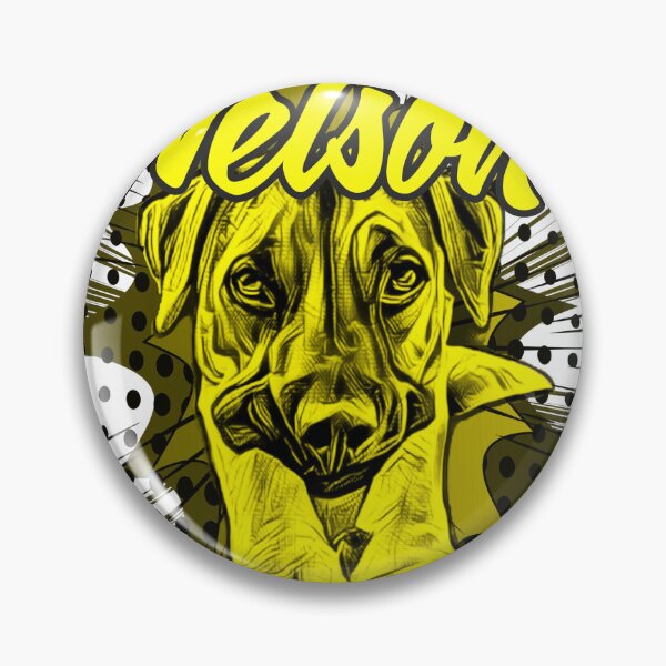 Item preview, Nelson the Dog Yellow designed and sold by slash-graphics.