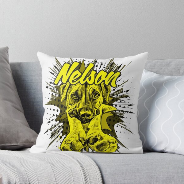 Item preview, Nelson the Dog Yellow designed and sold by slash-graphics.