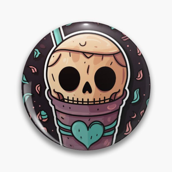Item preview, Coffee With A Skull foam design designed and sold by EbyssLabsMerch.