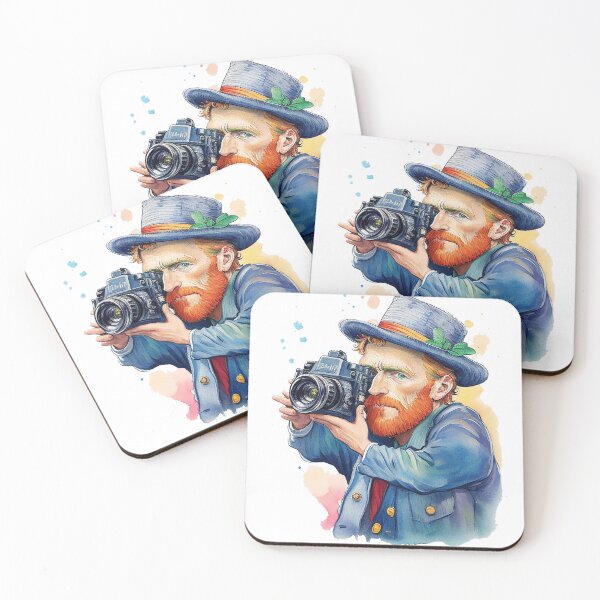 Item preview, Vincent van Gogh with camera designed and sold by MundoDISARE.