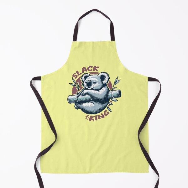 Item preview, Slacking Slack King Koala Chilling designed and sold by OneWayOrAnother.