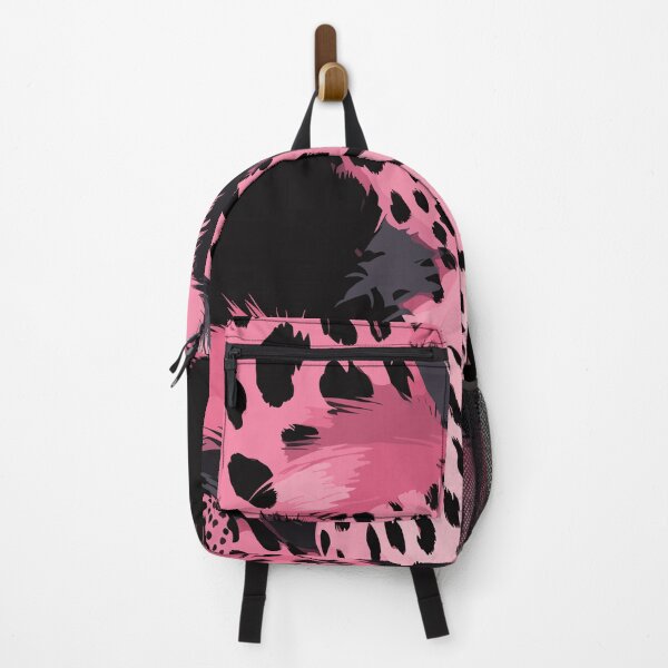 Artikelvorschau, Rosa und schwarze Leopardenflecken-Illustration entworfen und verkauft von inquestyle.