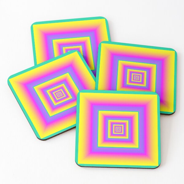 Item preview, Retro Square Echo Abstract designed and sold by Deborah Camp.