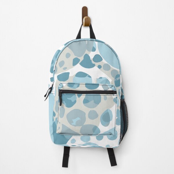 Item preview, Blue And White Circular Spotted Illustration designed and sold by inquestyle.