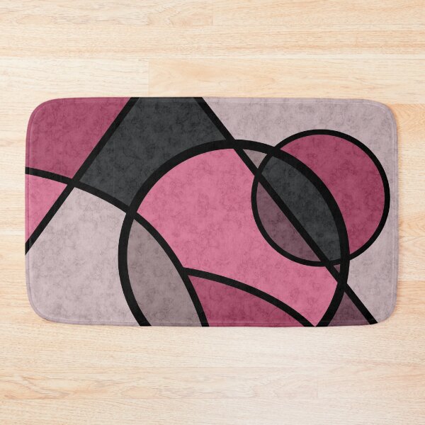 Item preview, Abstract painting of geometric shapes designed and sold by fuzzyfox.