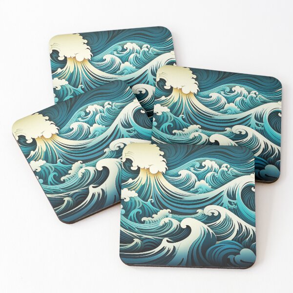 Item preview, Big Blue Waves designed and sold by AfroMatic.