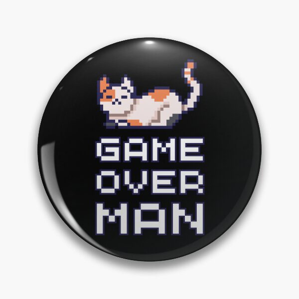 Item preview, Game Over, Man! designed and sold by Mirror Shift.