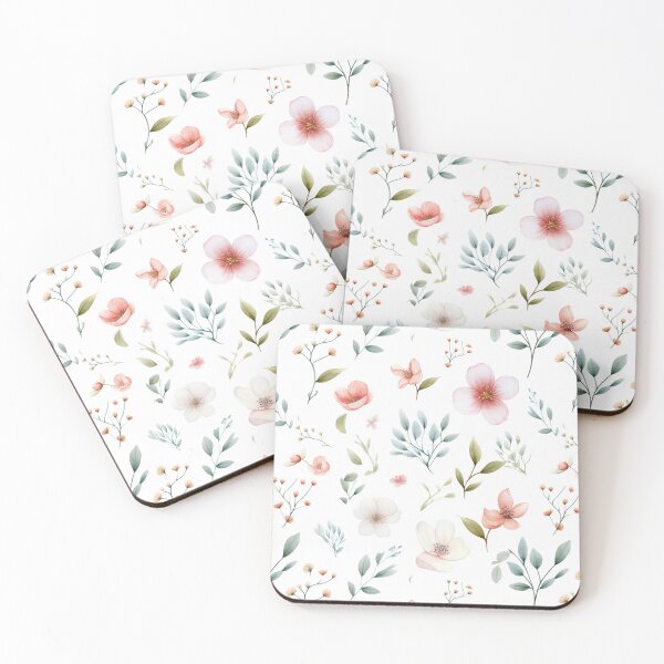 Artikelvorschau, Pastorales Aquarell-Blumenmuster entworfen und verkauft von Haevichi.