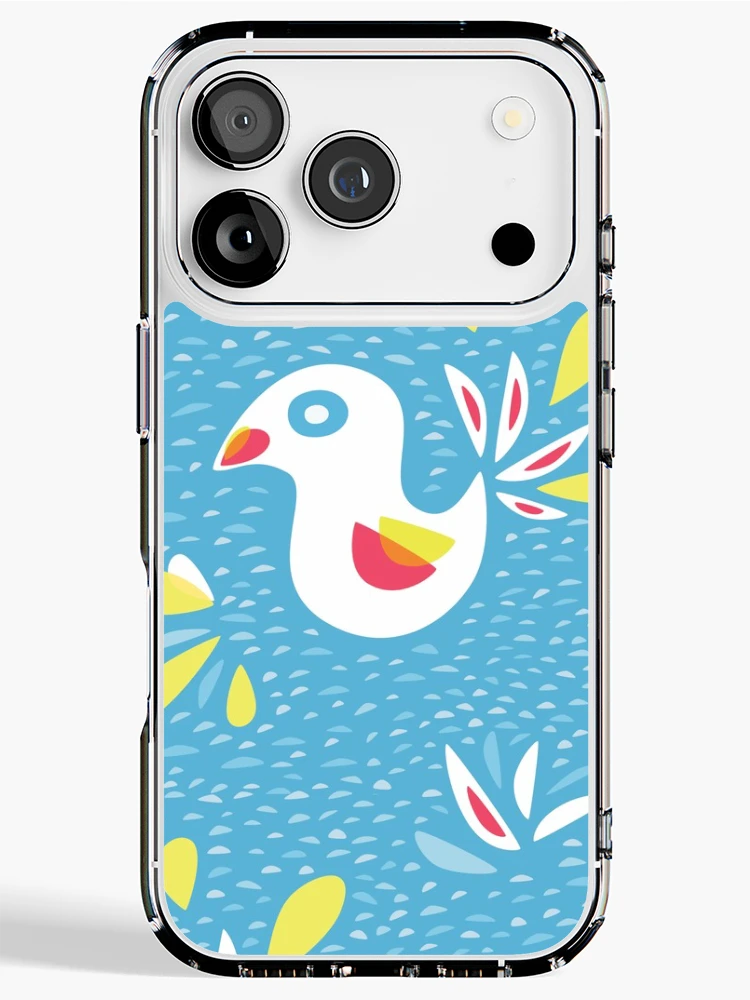 Thumbnail 1 of 5, iPhone Case, Abstract Bird In Spring designed and sold by Boriana Giormova.