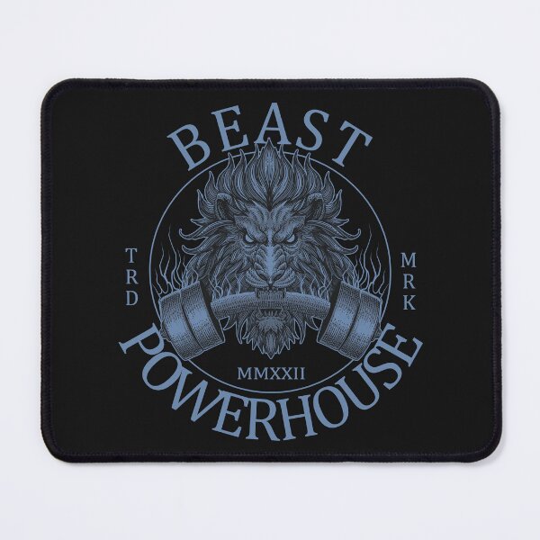 Item preview, Beast Power House Gym Logo  designed and sold by WOLForDEER.