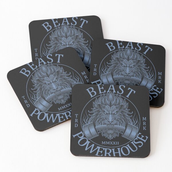 Item preview, Beast Power House Gym Logo  designed and sold by WOLForDEER.