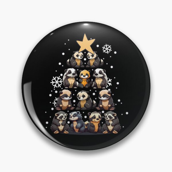 Item preview, Honey Badger Christmas Tree  designed and sold by jbird1979.