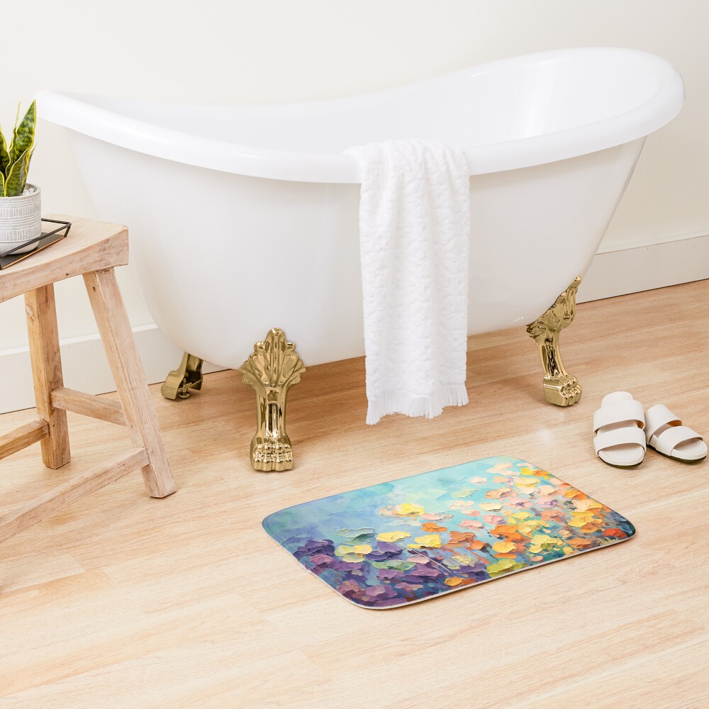 Item preview, Bath Mat designed and sold by ThinkFunDesign.