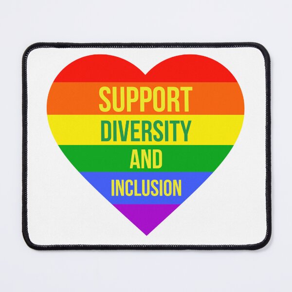 Item preview, Support diversity and inclusion  designed and sold by Rachel the Artist .