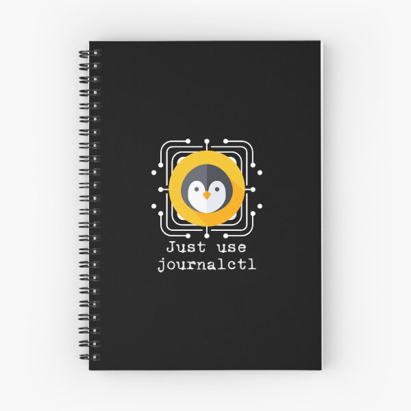 Item preview, Linux - Just Use Journalctl designed and sold by VolpePixelArts.