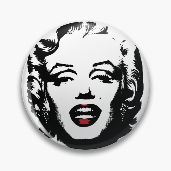 Item preview, Iconic Marilyn Monroe: Bring Glamour to Your Space! Vintage Retro Style Black and Red designed and sold by pelagio.