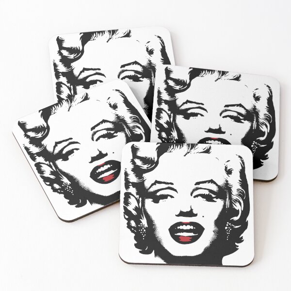 Item preview, Iconic Marilyn Monroe: Bring Glamour to Your Space! Vintage Retro Style Black and Red designed and sold by pelagio.