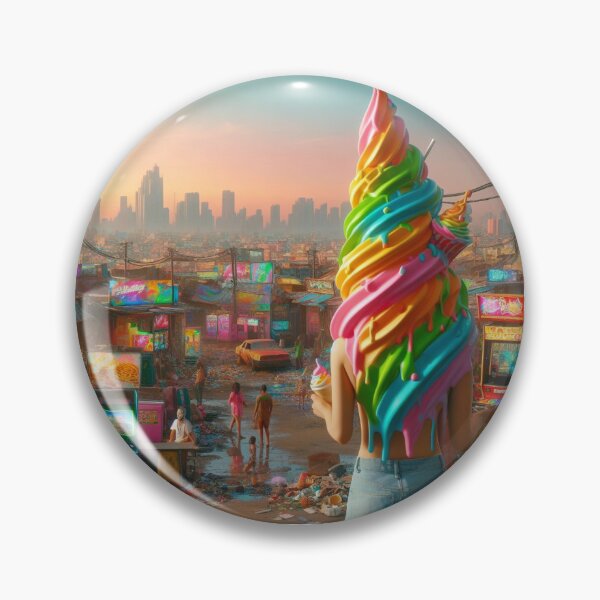 Item preview, Arcade Outskirts designed and sold by SoftServeArt.