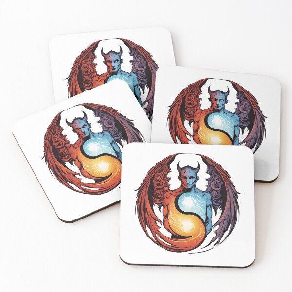 Item preview, The Fusion of an Angel and a Demon designed and sold by Wubimonkey.