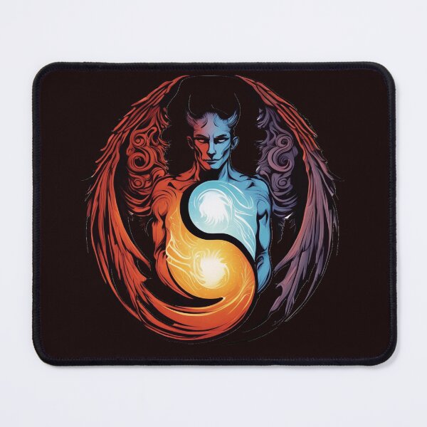 Item preview, The Fusion of an Angel and a Demon designed and sold by Wubimonkey.