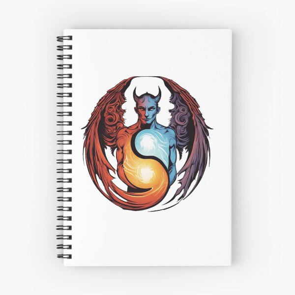 Item preview, The Fusion of an Angel and a Demon designed and sold by Wubimonkey.