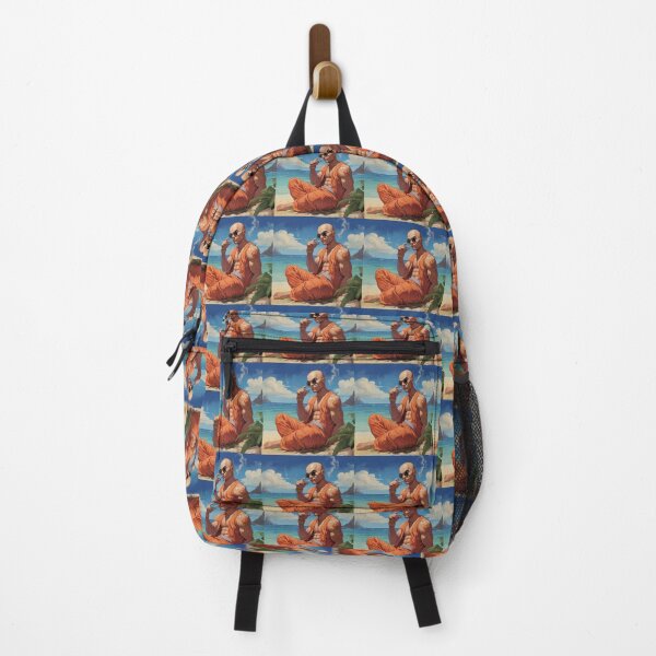 Item preview, Krillin Takes A Break designed and sold by AnimeGymHeroes.
