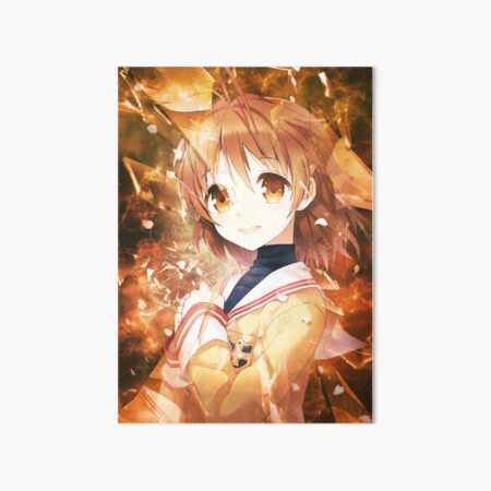 Clannad anime poster Nagisa Furukawa Art Print for Sale by wazzaah