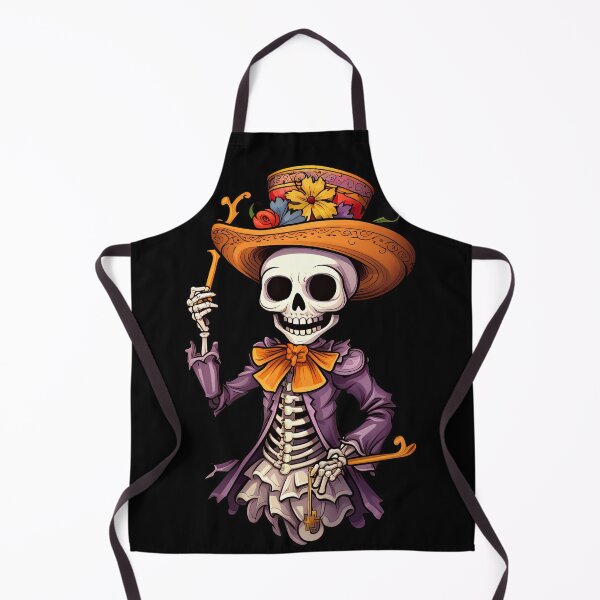Item preview, Halloween Skeleton in The Style of Folk Art designed and sold by eyestetix.
