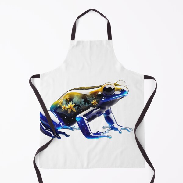Item preview, Glass space and flowers dart frog designed and sold by KenVulf.