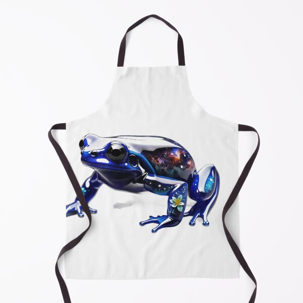 Item preview, Glass space and flowers dart frog designed and sold by KenVulf.