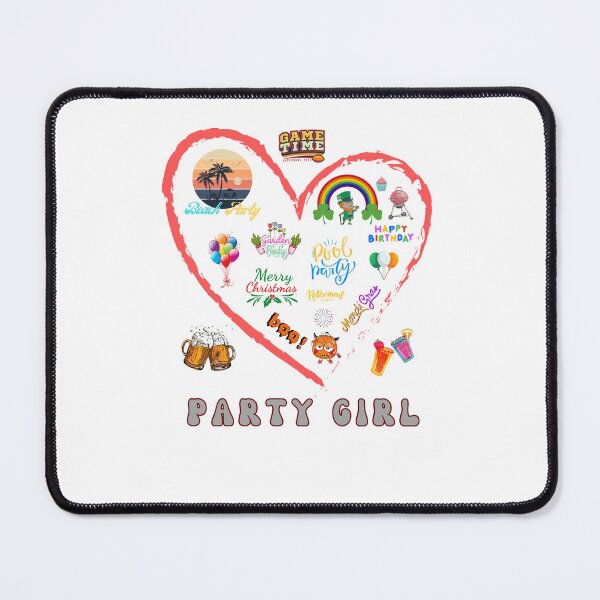 Item preview, party girl, lot of partys. designed and sold by MCanderart.