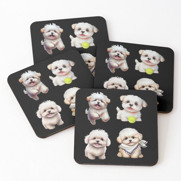 Item preview, Cute Maltese Dogs designed and sold by TheAnimalZ00.