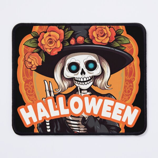 Item preview, Halloween Skeleton in The Style of Folk Art 2 designed and sold by eyestetix.