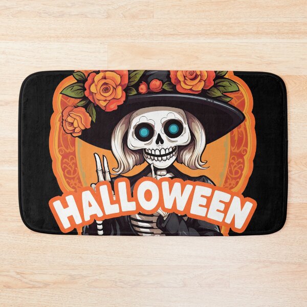 Item preview, Halloween Skeleton in The Style of Folk Art 2 designed and sold by eyestetix.