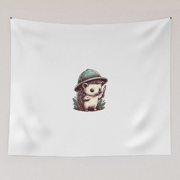 Item preview, Hedgehog Explorer designed and sold by potatoBiceps.
