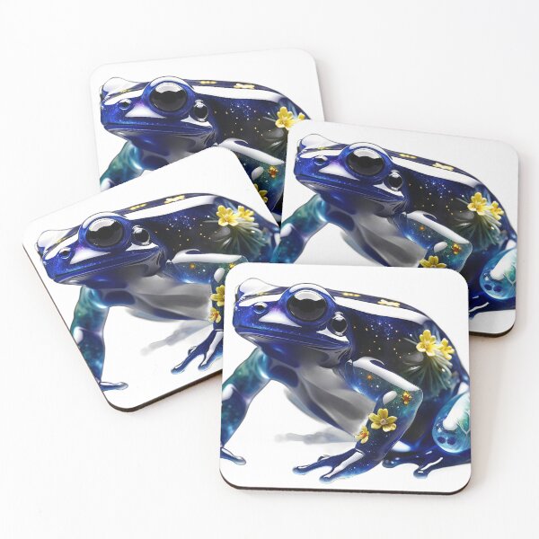 Item preview, Glass floral dart frog designed and sold by KenVulf.