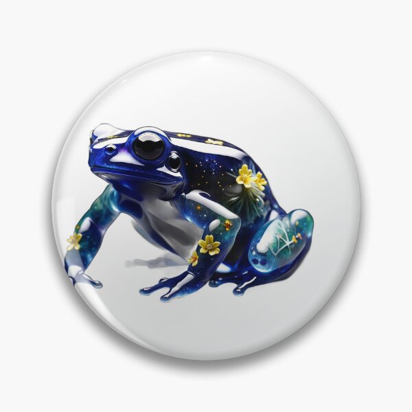 Item preview, Glass floral dart frog designed and sold by KenVulf.
